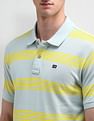 Arrow Sport Striped Regular Fit Polo Shirt