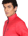 Flying Machine High Neck Reversible Puffer Jacket