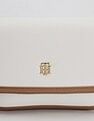 Tommy Hilfiger Solid Brown Pu Sling Bag