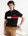Tommy Hilfiger Striped Cotton Polo Shirt