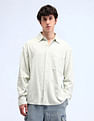 Flying Machine All-Over Oversized Fit Shirt