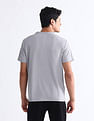 USPA Active Brand Embossed Slim Fit T-Shirt