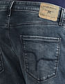 Flying Machine Slash Slim Tapered Mid Rise Jeans