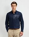 Arrow Newyork Manhattan Slim Fit Solid Shirt
