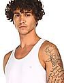 Calvin Klein Underwear Round Neck Solid Vest - Pack Of 2