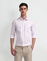 Arrow Manhattan Slim Fit Pinstriped Shirt