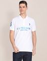 U.S. Polo Assn. Brand Embroidered Cotton Polo Shirt