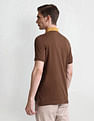Arrow Sport Graphic Print Cotton Polo Shirt