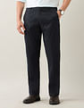 Arrow Straight Fit Mid Rise Trousers