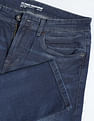 Flying Machine Stone Wash Slash Slim Tapered Fit Jeans