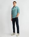 Arrow Sport Slim Fit Herringbone Shirt