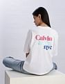 Calvin Klein Jeans Relaxed fit Typography Cotton T-Shirt