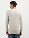Tommy Hilfiger Basketweave Crew Neck Sweater