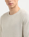 Tommy Hilfiger Basketweave Crew Neck Sweater