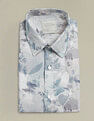 Arrow Floral Printed 1851 Linen Shirt