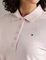 Tommy Hilfiger Solid Regular-Fit Cotton Polo Shirt