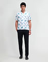 Arrow Newyork Manhattan Slim Fit Floral Shirt