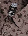 Arrow Newyork Floral Printed Manhattan Slim Fit Shirt