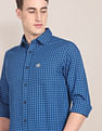 U.S. Polo Assn. Tailored Regular Fit Gingham Check Casual Shirt