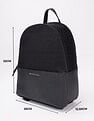 Tommy Hilfiger Logo Black Polyester Backpack