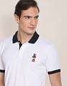 U.S. Polo Assn. Contrast Collar Mascot Polo Shirt