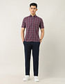 Arrow Sport Regular Fit Plaid Checked Shirt