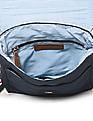 U.S. Polo Assn. Blue Colour Block Canvas Sling Bag