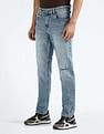 Flying Machine Lightly Distressed Slim Tapered Jeans