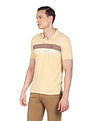 Arrow Sports Short Sleeve Striped Polo Shirt