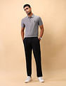 U.S. Polo Assn. Textured Pure Cotton Polo Shirt