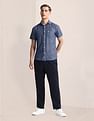 U.S. Polo Assn. Heathered Linen Blend Shirt