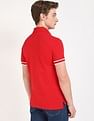Tommy Hilfiger Solid Regular-Fit Cotton Polo Shirt