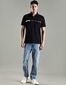 Tommy Hilfiger Embroidered Logo Regular Fit Cotton Polo T- Shirt