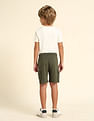 U.S. Polo Assn. Kids Boys Pure Cotton Regular Fit Shorts