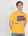 U.S. Polo Assn. Denim Co. Crew Neck Brand Print Pure Cotton T-Shirt
