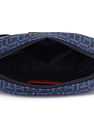 Tommy Hilfiger Women Navy Waverly All Over Monogram Sling Bag