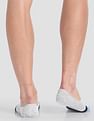 USPA Innerwear Silicone Grip No Show I646 Socks - Pack Of 3