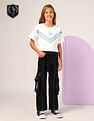 U.S. Polo Assn. Kids Girls Mid Rise Bootcut Jeans