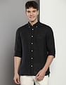 Tommy Hilfiger Solid Linen Shirt