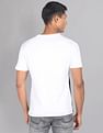 AD by Arvind Colour Block Cotton T-Shirt