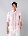 U.S. Polo Assn. Denim Co. Vertical Striped Pure Cotton Shirt