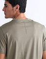 USPA Active Brand Printed Slim Fit T-Shirt