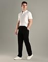Tommy Hilfiger Solid Regular-Fit Cotton Polo T-Shirt