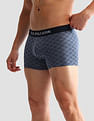 USPA Innerwear Anti Microbial Printed OET14 Trunks - Pack Of 3