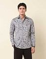 U.S. Polo Assn. Floral Printed Tailored Fit Shirt