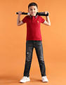 U.S. Polo Assn. Kids Boys Regular fit Grey Jeans