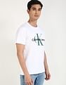 Calvin Klein Jeans Embroidered Logo Slim-Fit Cotton T Shirt