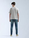 Flying Machine Slash Slim Tapered Fit Flex Knit Jeans