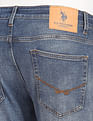 U.S. Polo Assn. Denim Co. Henry Cropped Fit Blue Jeans