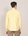 U.S. Polo Assn. Spread Collar Solid Casual Shirt